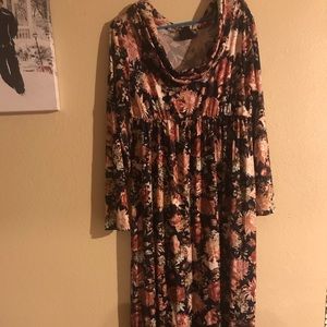Long Large Maturity Dress